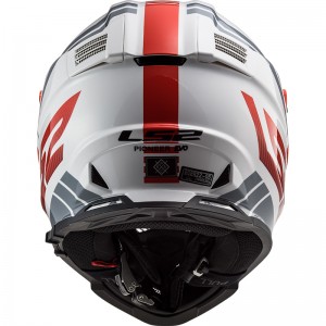 Casco offroad LS2 Helmets MX436 PIONEER EVO Evolve Red White - Micasco.es - Tu tienda de cascos de moto