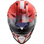 Casco offroad LS2 Helmets MX436 PIONEER EVO Evolve Red White - Micasco.es - Tu tienda de cascos de moto