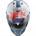 Casco offroad LS2 Helmets MX436 PIONEER EVO Evolve White Cobalt