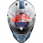 Casco offroad LS2 Helmets MX436 PIONEER EVO Evolve White Cobalt - Micasco.es - Tu tienda de cascos de moto