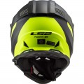 Casco offroad LS2 Helmets MX436 PIONEER EVO Router Matt Black HV Yellow