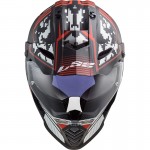 SUPEROFERTA Casco offroad LS2 Helmets MX436 PIONEER EVO Saturn Matt Black Red - Micasco.es - Tu tienda de cascos de moto