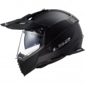 Casco offroad LS2 Helmets MX436 PIONEER EVO Solid Matt Black