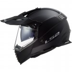 Casco offroad LS2 Helmets MX436 PIONEER EVO Solid Matt Black - Micasco.es - Tu tienda de cascos de moto