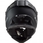 Casco offroad LS2 Helmets MX436 PIONEER EVO Solid Matt Black - Micasco.es - Tu tienda de cascos de moto