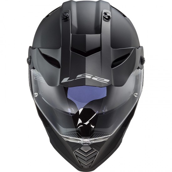 Casco offroad LS2 Helmets MX436 PIONEER EVO Solid Matt Black - Micasco.es - Tu tienda de cascos de moto