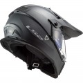Casco offroad LS2 Helmets MX436 PIONEER EVO Solid Matt Titanium