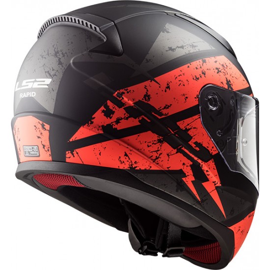 Casco integral LS2 Helmets FF353 RAPID Deadbolt Matt Black Orange - Micasco.es Casco integral LS2 Helmets FF353 RAPID Deadbolt Matt Black Orange - Micasco.es - Tu tienda de cascos de moto