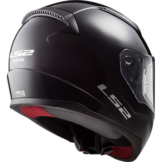 Casco integral LS2 Helmets FF353 RAPID Solid Black - Micasco.es Casco integral LS2 Helmets FF353 RAPID Solid Black - Micasco.es - Tu tienda de cascos de moto
