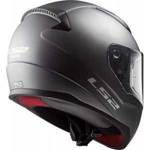 Casco integral LS2 Helmets FF353 RAPID Solid Matt Titanium - Micasco.es - Tu tienda de cascos de moto