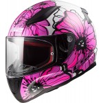 Casco integral LS2 Helmets FF353 RAPID Poppies Pink - Micasco.es - Tu tienda de cascos de moto
