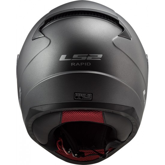 Casco integral LS2 Helmets FF353 RAPID Solid Matt Titanium - Micasco.es - Tu tienda de cascos de moto