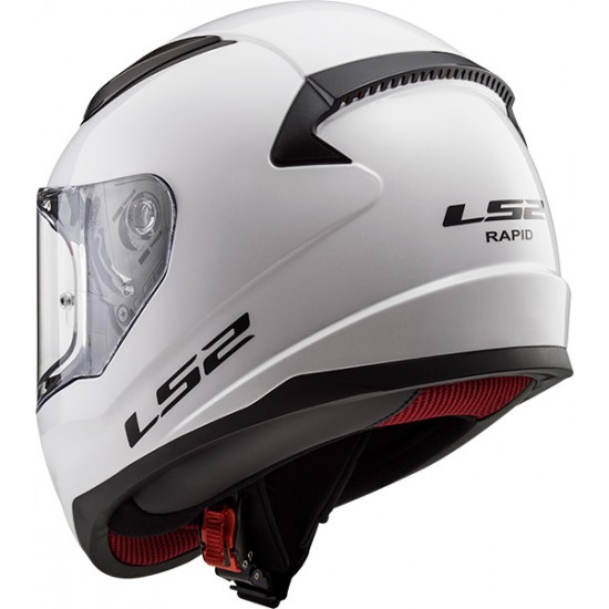 Casco de moto integral LS2 FF352.10 ROOKIE Solid White barato en tienda  motos Hospitalet