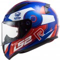 Casco integral LS2 Helmets FF353 RAPID Stratus Blue Red White