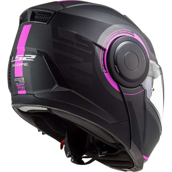 Casco Convertible LS2 ff902 SCOPE Arch Matt Titanium Pink - Micasco.es - Tu tienda de cascos de moto