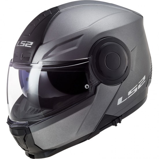 Casco Convertible LS2 ff902 SCOPE Solid Matt Titanium - Micasco.es - Tu tienda de cascos de moto