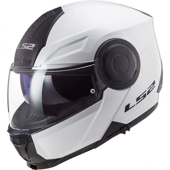 Casco Convertible LS2 ff902 SCOPE Solid White - Micasco.es - Tu tienda de cascos de moto