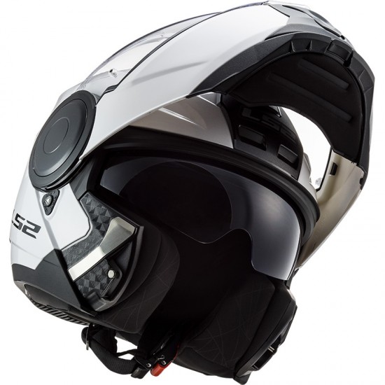 Casco Convertible LS2 ff902 SCOPE Solid White - Micasco.es - Tu tienda de cascos de moto