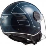 Casco jet LS2 Helmets OF558 SPHERE LUX Linus Cobalt - Micasco.es - Tu tienda de cascos de moto