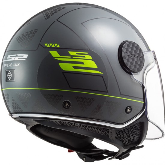 Casco jet LS2 Helmets OF558 SPHERE LUX Linus Nardo Grey - Micasco.es - Tu tienda de cascos de moto