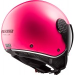 Casco jet LS2 Helmets OF558 SPHERE LUX Solid Fluo Pink - Micasco.es - Tu tienda de cascos de moto