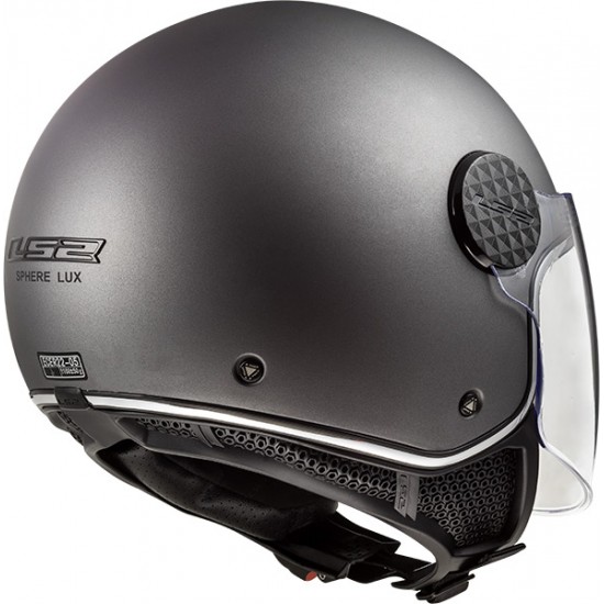 Casco jet LS2 Helmets OF558 SPHERE LUX Solid Matt Titanium - Micasco.es - Tu tienda de cascos de moto