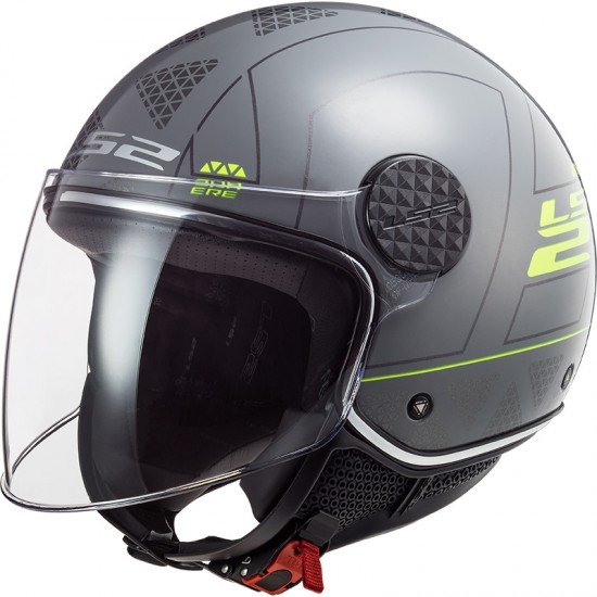 Casco jet LS2 Helmets OF558 SPHERE LUX Linus Nardo Grey - Micasco.es - Tu tienda de cascos de moto