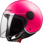 Casco jet LS2 Helmets OF558 SPHERE LUX Solid Fluo Pink - Micasco.es - Tu tienda de cascos de moto