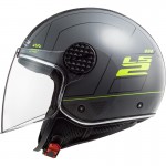 Casco jet LS2 Helmets OF558 SPHERE LUX Linus Nardo Grey - Micasco.es - Tu tienda de cascos de moto