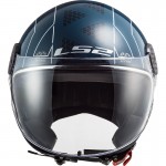 Casco jet LS2 Helmets OF558 SPHERE LUX Linus Cobalt - Micasco.es - Tu tienda de cascos de moto