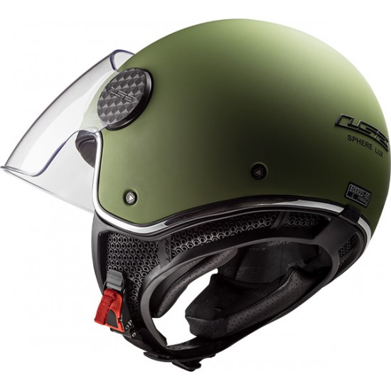 Casco jet LS2 Helmets OF558 SPHERE LUX Solid Matt Military - Micasco.es - Tu tienda de cascos de moto