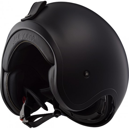 Casco jet LS2 Helmets OF599 SPITFIRE Solid Matt Black - Micasco.es - Tu tienda de cascos de moto