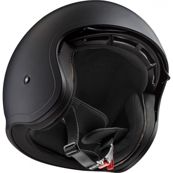 Casco jet LS2 Helmets OF599 SPITFIRE Solid Matt Black - Micasco.es - Tu tienda de cascos de moto