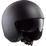 Casco jet LS2 Helmets OF599 SPITFIRE Solid Matt Black - Micasco.es - Tu tienda de cascos de moto