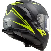 Casco integral LS2 FF800 STORM Nerve Matt Black HV Yellow - Micasco.es Casco integral LS2 FF800 STORM Nerve Matt Black HV Yellow - Micasco.es - Tu tienda de cascos de moto