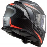 Casco integral LS2 FF800 STORM Racer Matt Titanium Fluo Orange - Micasco.es Casco integral LS2 FF800 STORM Racer Matt Titanium Fluo Orange - Micasco.es - Tu tienda de cascos de moto