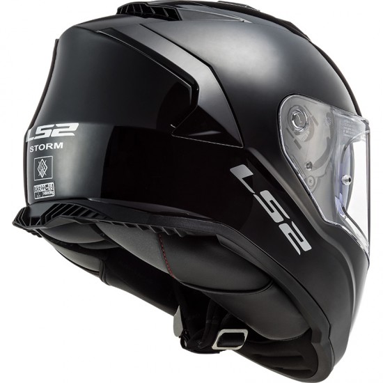 Casco integral LS2 FF800 STORM Solid Black - Micasco.es - Tu tienda de cascos de moto