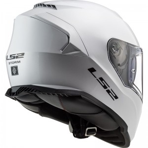Casco integral LS2 FF800 STORM Solid White - Micasco.es Casco integral LS2 FF800 STORM Solid White - Micasco.es - Tu tienda de cascos de moto