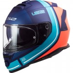 Casco integral LS2 FF800 STORM Slant Matt Blue Fluo Orange - Micasco.es Casco integral LS2 FF800 STORM Slant Matt Blue Fluo Orange - Micasco.es - Tu tienda de cascos de moto