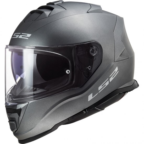 Casco integral LS2 FF800 STORM Solid Matt Titanium - Micasco.es - Tu tienda de cascos de moto