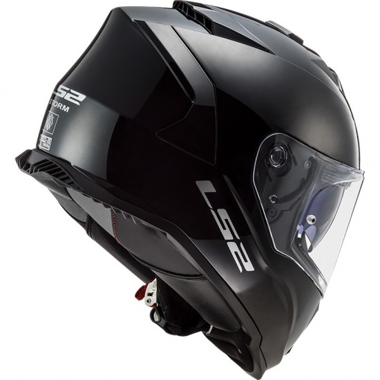 Casco integral LS2 FF800 STORM Solid Black - Micasco.es - Tu tienda de cascos de moto