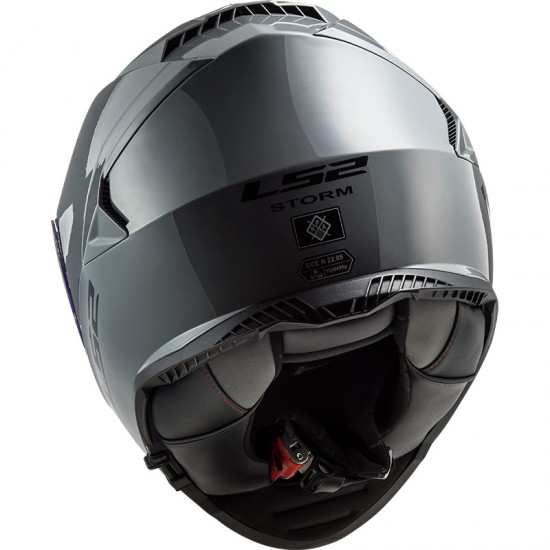 Casco integral LS2 FF800 STORM Solid Nardo Grey - Micasco.es - Tu tienda de cascos de moto