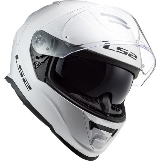 Casco integral LS2 FF800 STORM Solid White - Micasco.es - Tu tienda de cascos de moto