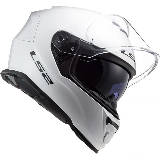 Casco integral LS2 FF800 STORM Solid White - Micasco.es - Tu tienda de cascos de moto