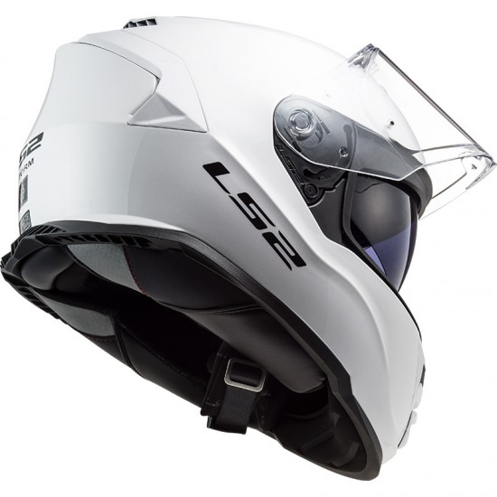 Casco integral LS2 FF800 STORM Solid White - Micasco.es - Tu tienda de cascos de moto