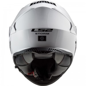 Casco integral LS2 FF800 STORM Solid White - Micasco.es - Tu tienda de cascos de moto
