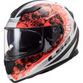 SUPEROFERTA Casco integral LS2 Helmets FF320 STREAM EVO THRONE White Orange