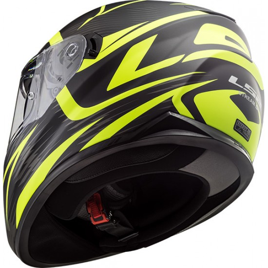 Casco integral LS2 Helmets FF320 STREAM EVO JINK Matt Black HV Yellow - Micasco.es - Tu tienda de cascos de moto