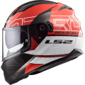 SUPEROFERTA Casco integral LS2 Helmets FF320 STREAM EVO KUB Black Red