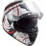 Casco integral LS2 Helmets FF320 STREAM EVO Tacho Black White Red - Micasco.es - Tu tienda de cascos de moto